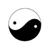 The yin and yang symbol suggests the two opposite principles or forces that make up all the aspects of life.