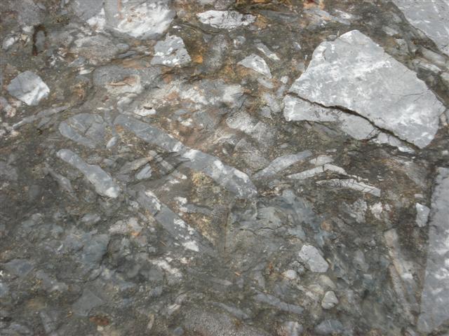 Breccia Near Entrance