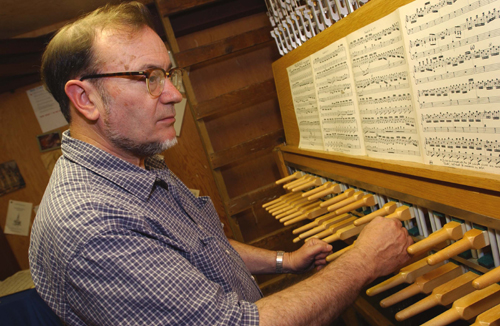 George Matthew at the Middlebury Carillon